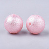 Acrylic Imitation Pearl Beads OACR-T013-01A-08-2