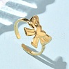 304 Stainless Steel Cuff Rings RJEW-P150-10G-1