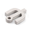 Non-Tarnish 304 Stainless Steel Pendants STAS-F267-10Y-P-3