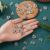 6Pcs Tibetan Style Alloy Pendant PALLOY-TA00004-6