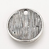 Tibetan Style Alloy Pendants X-TIBEP-Q078-18AS-NR-5