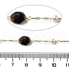 Handmade Natural Rutilated Quartz Nuggest Beaded Chains CHC-F020-04G-05-2