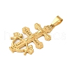 Ion Plating(IP) 304 Stainless Steel Pendants STAS-C103-33G-2
