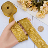 Gorgecraft 4.6~5 Yards Ethnic Style Polyester Jacquard Ribbon for Sewing Decoration OCOR-GF0003-96A-3