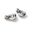 316 Stainless Steel Magnetic Clasps STAS-D303-01AS-3