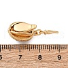 Brass Box Clasps KK-P291-50G-4