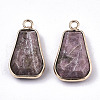 Natural Rhodonite Pendants G-N326-43A-2