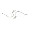 Tarnish Resistant 316 Surgical Stainless Steel Earring Hooks STAS-M288-05P-2