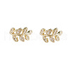 Alloy Leaf Cuff Earrings WG3D3A6-01-2