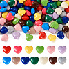 130Pcs 13 Colors Opaque Acrylic Beads OACR-TA0001-37-10