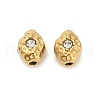 304 Stainless Steel Rhinestone Bead STAS-U047-08G-1