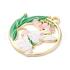 Alloy Enamel Pendants FIND-M060-25B-G01-2