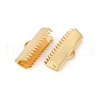 304 Stainless Steel Ribbon Crimp Ends STAS-E471-05M-G-2