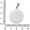 304 Stainless Steel Enamel Pendants STAS-G346-44P-3