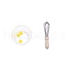 Plastic Egg Beater Miniature Ornaments PW-WGF0723-01-2