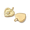 304 Stainless Steel Rhinestone Pendants STAS-V015-07C-G-2