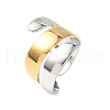 304 Stainless Steel Adjustable Cuff Rings RJEW-S626-01GP-A-2
