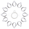 Gorgecraft 60Pcs Silicone Pendant SIL-GF0001-40B-1