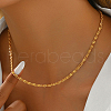 Iron Lumachina Chain Ladies Necklaces for Daily Wear and Gifting RY3985-4