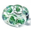 Dyed Natural Dolomite & Synthetic Opal Stretch Bracelets BJEW-G702-03A-1
