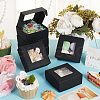 Paper Gift Storage Box CON-WH0001-27A-02-5