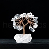 Natural Quartz Crystal Chips Tree Decorations PW-WG47948-01-1