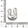 304 Stainless Steel Pendants STAS-S166-02P-21-3