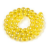 Electroplate Transparent Glass Beads Strands GLAA-T032-T8mm-AB12-A-3
