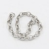 Tarnish Resistant 304 Stainless Steel Rolo Chains CHS-K002-01C-2