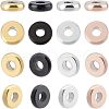 Unicraftale 40Pcs 4 Colors Ion Plating(IP) 304 Stainless Steel Spacer Beads STAS-UN0030-56-1