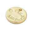 Brass Charms KK-C078-01A-G-2