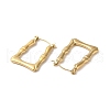 Rack Plating 304 Stainless Hoop Earrings for Women EJEW-Z026-36G-2