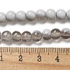Crackle Glass Beads Strands X1-GLAA-U001-6mm-06-4