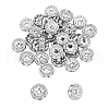 Unicraftale 316 Surgical Stainless Steel Crystal Rhinestone Spacer Beads STAS-UN0004-89P-1