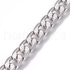 Tarnish Resistant 304 Stainless Steel Cuban Link Chains CHS-L020-032P-1