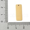 304 Stainless Steel Stamping Blank Tag Pendants STAS-D365-04G-3