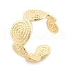 Brass Cuff Rings for Women RJEW-B119-12G-4