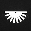 Non-Tarnish 201 Stainless Steel Pendants STAS-N090-LA031-1