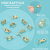 Unicraftale 20Pcs 304 Stainless Steel Clip-on Earring Findings STAS-UN0058-60-5