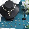 SUNNYCLUE 50Pcs Alloy Pave Crystal Rhinestone Connector Charms FIND-SC0011-33-4