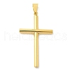Ion Plating(IP) 304 Stainless Steel Big Pendants STAS-D110-30G-1
