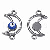 304 Stainless Steel Enamel Connector Charms STAS-N087-61-03P-1