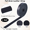 2M Flat AB Grade Cowhide Leather Cord AJEW-WH0479-73A-01-2