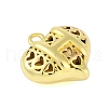 Hollow Brass Pendants for Valentine's Day KK-M289-03H-G-2