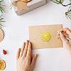 34 Sheets Self Adhesive Gold Foil Embossed Stickers DIY-WH0509-027-5
