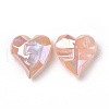 Opaque Acrylic Beads OACR-A010-08B-1