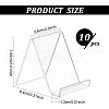 Fingerinspire Transparent Acrylic Display Stands ODIS-FG0001-21A-2
