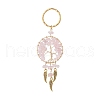 Woven Net/Web with Wing Pendant Keychain KEYC-JKC00481-01-1