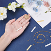 SUNNYCLUE 32Pieces DIY Blank Tags Pendant Necklaces Making Kits DIY-SC0015-45-3