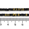 Electroplate Glass Beads Strands GLAA-B023-01A-09-4